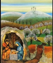 Manger and Cross, Beate Heinen